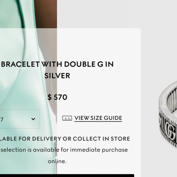 Gucci cuff bracelet - Picture 6 of 6